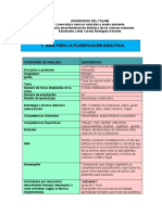 GUIA PARA LA PLANIFICACIÓN DIDÁCTICA Biologia