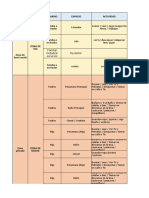 Programa Arquitectonico