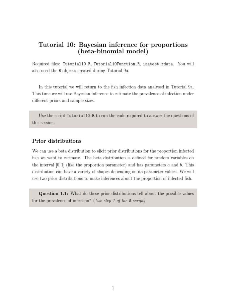 Tutorial 10 - Questions | PDF | Teaching Methods & Materials | Science ...