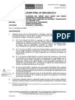 RESOLUCIÓN FINAL #0394-2022/CC1: Comisión de Protección Al Consumidor 1 Sede Central EXPEDIENTE #1410-2021/CC1