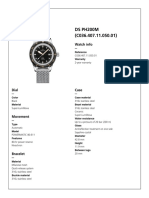 Certina Product Sheet DS PH200M C036.407.11.050.01