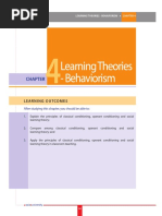 Learning Theories - Behaviorism