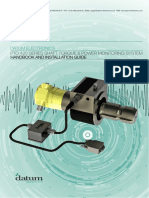 Datum Electronics: Pto 420 Series Shaft Torque & Power Monitoring System Handbook and Installation Guide