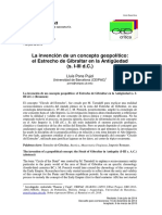 La Invención de Un Concepto Geopolítico: El Estrecho de Gibraltar en La Antigüedad (S. I-III D.C.)