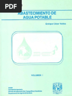 Enrique Cesár Valdez - Abastecimiento de Agua Potable