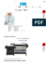 HP DESIGNJET 1055CM PLUS - Características Plotter HP 1055CM+