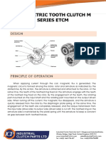 Icp Electric Tooth Clutch M Series Etcm: Design