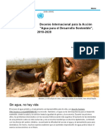 Decenio Internacional para La Acción - BR - Agua para El Desarrollo Sostenible - , 2018-2028
