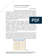 Análisis Económico y Comercial (IDH) - Argentina