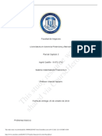 Analisis Financiero de Costos Parcial