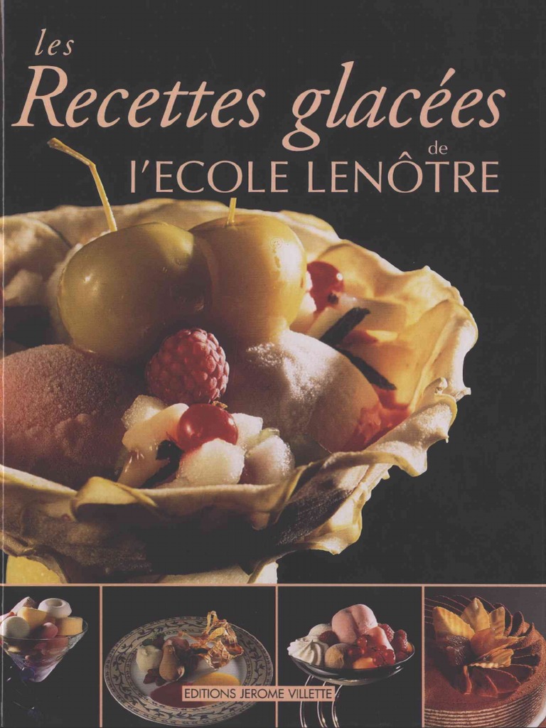 les Recettes glacées de l'ECOLE LENOTRE 1?v=1