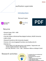 Classification Supervisée: Renaud Lopes