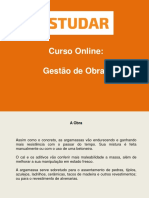 Gestão de Obras - Apostila 1