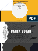 Carta solar UASD Arquitectura y clima