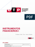 Evaluación de instrumentos financieros