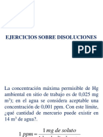 Ejercicios Sobre Disoluciones