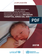 Iniciativa Hospital AMIGO DEL NIÑO Y DE LA NIÑA