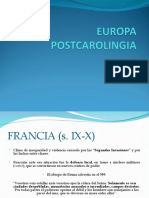 EUROPA POSTCAROLINGIA