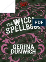 The Wicca Spellbook by Gerina Dunwich en Español.