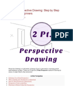 2 Point Perspective Drawing: Step by Step Guide For Beginners
