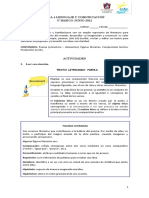 Guía 4 Lenguaje y Comunicación 5° Básico Junio 2021