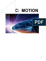 Motion - Speed and Velocity (November 22, 2020)