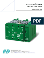 CD3000 - 3PH Thyristor Unit: From 15A To 90A