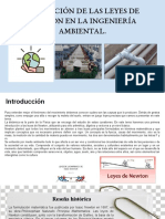 Aplicación de Las Leyes de Newton en La Ingeniería Ambiental.