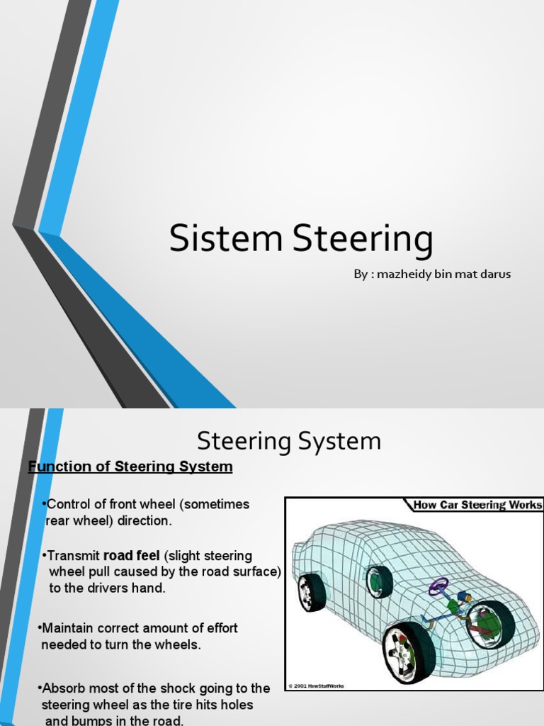 Steering System PDF Steering Gear