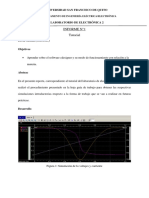 Informe N°1 Tutorial: Universidad San Francisco de Quito