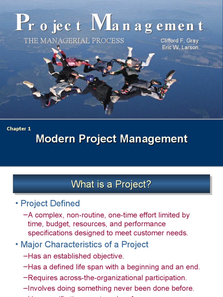 Chap-1-Modern Project Management | PDF | Project Management | Request ...