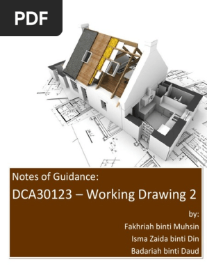 Working Drawing 2 Course Guide | PDF | Computers