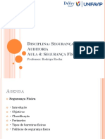 Segurança Física: Barreiras, Perímetro e Políticas