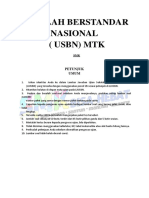 USBN Matematika SMK