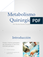 Metabolismo Quirúrgico
