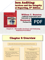 Chapter 8 Modern Auditing