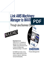 AMS Machinery Manager Link to Maximo2