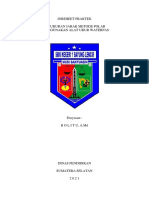 Jobsheet Praktek Pengukuran Jarak Metode Polar Menggunakan Alat Ukur Waterpas