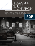 Brown Church Aisle Solemn Prayer Journal Book Cover