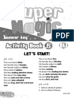 SuperMagic Workbook 5 Answer Key