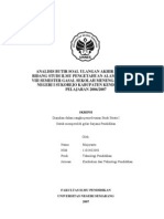 Download Analisis Butir Soal by Ari Raharja SN56448415 doc pdf