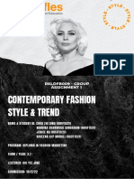 Contemporary Fashion Style & Trend: Rkldfb009 - Group Assignment 1