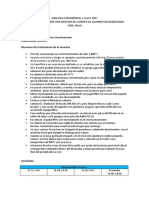 Informe Precipitacion