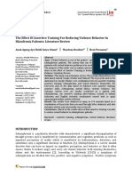 The Effect of Assertive Training For Reducing Violence Behavior in Skizofrenia Patients: Literature Review