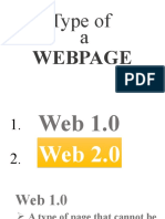 1 Webpage Type