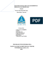 Makalah Aktualisasi Nilai Pancasila Dalam Kehidupan Berbangsa Dan Bernegara