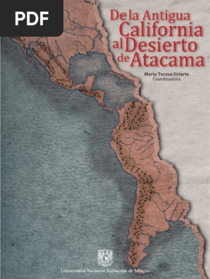PDF de La Antigua California Al Desierto de Atacama DL PDF Era  