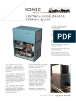 Linear electron accelerator specifications