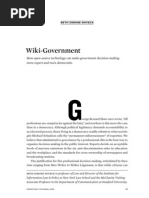 Wiki-Government: How Open-Source Technology Can Make Government Decision-Making More Expert and More Democratic