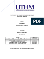 Report Statics Group 5